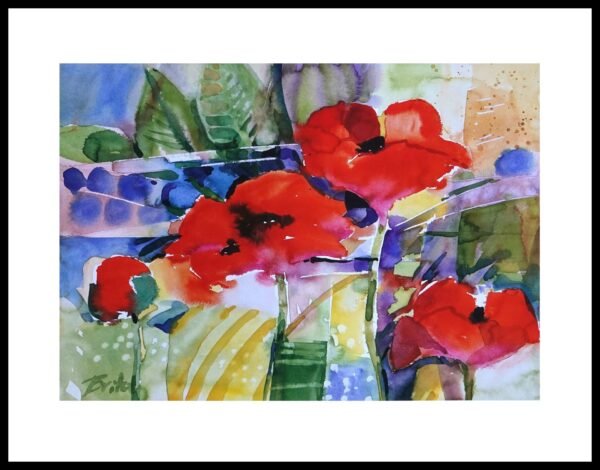 EC BS605 Graphic Flowers VII